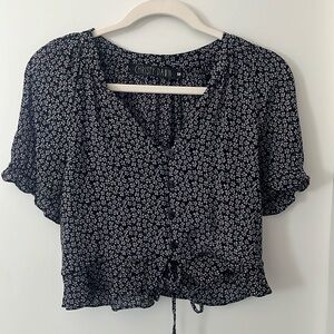 Christy Dawn Floral Blouse SzM